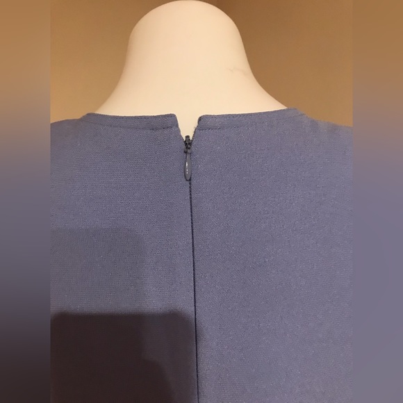 Ildi Marshall  2 Tier Small Square Neck  Skirt Set Periwinkle Blue, Sz. 12 - Picture 5 of 12